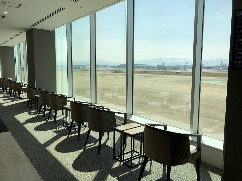 福岡空港の「ラウンジTIME/サウス」2