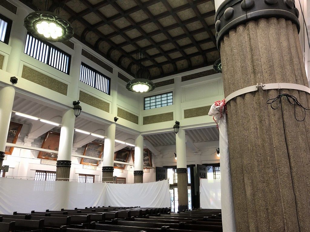 横網町公園の東京都慰霊堂の内部1