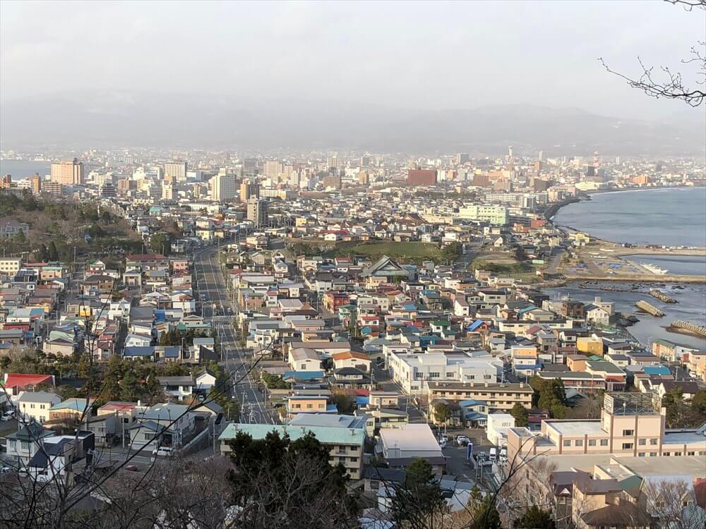 立待岬から函館市街地3