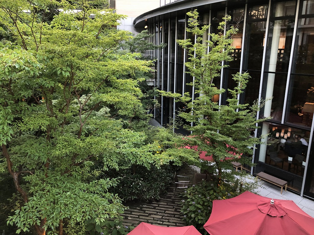 ハイアットリージェンシー箱根リゾート＆スパの中庭