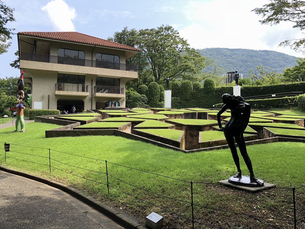 箱根彫刻の森美術館の休憩所