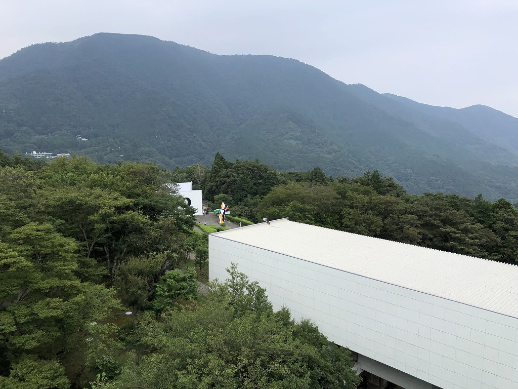 箱根彫刻の森美術館の塔からの眺め2