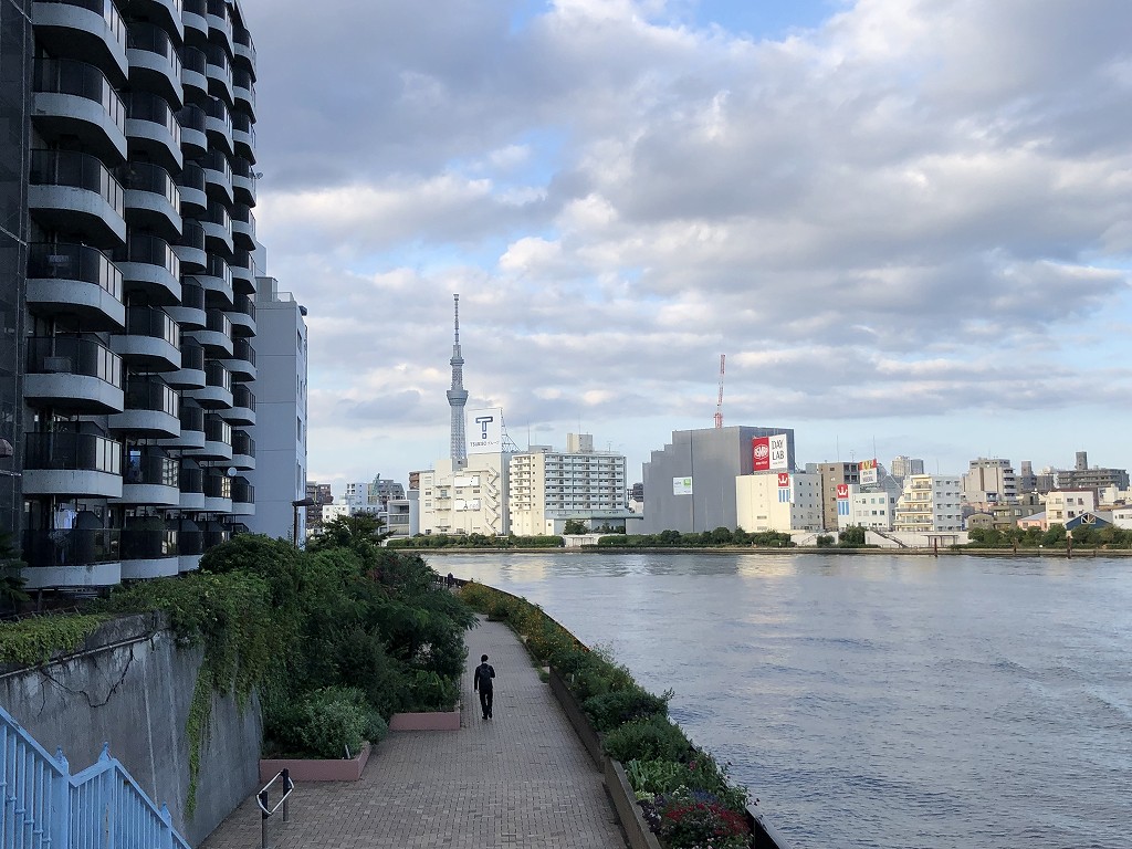 隅田川沿いに北上1
