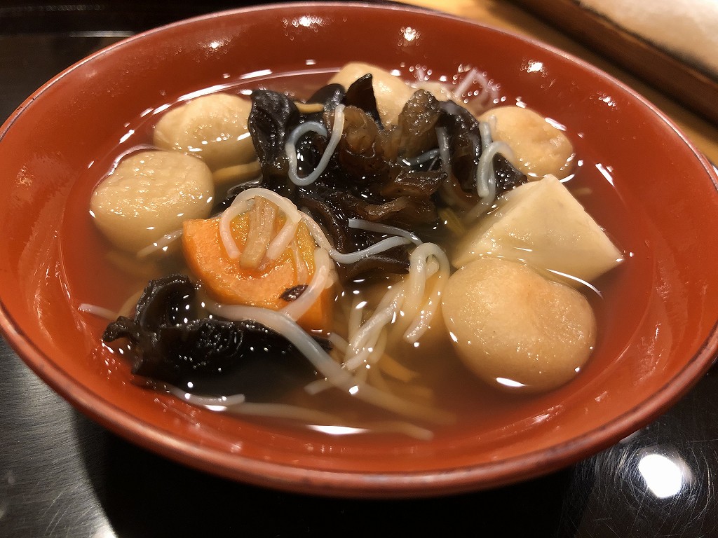 札幌のすし処 ひょうたんのこづゆ