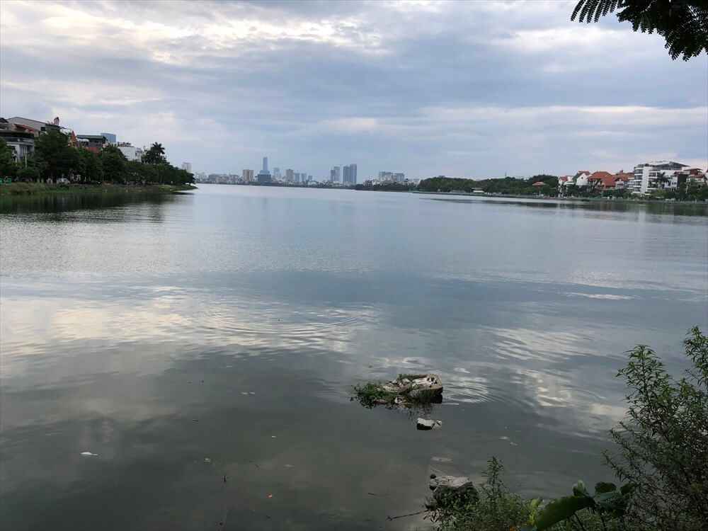 タイ湖の風景