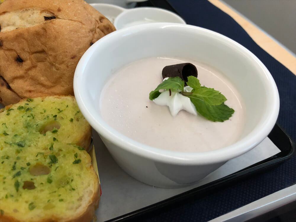 ANA858便ビジネスクラスの機内食4