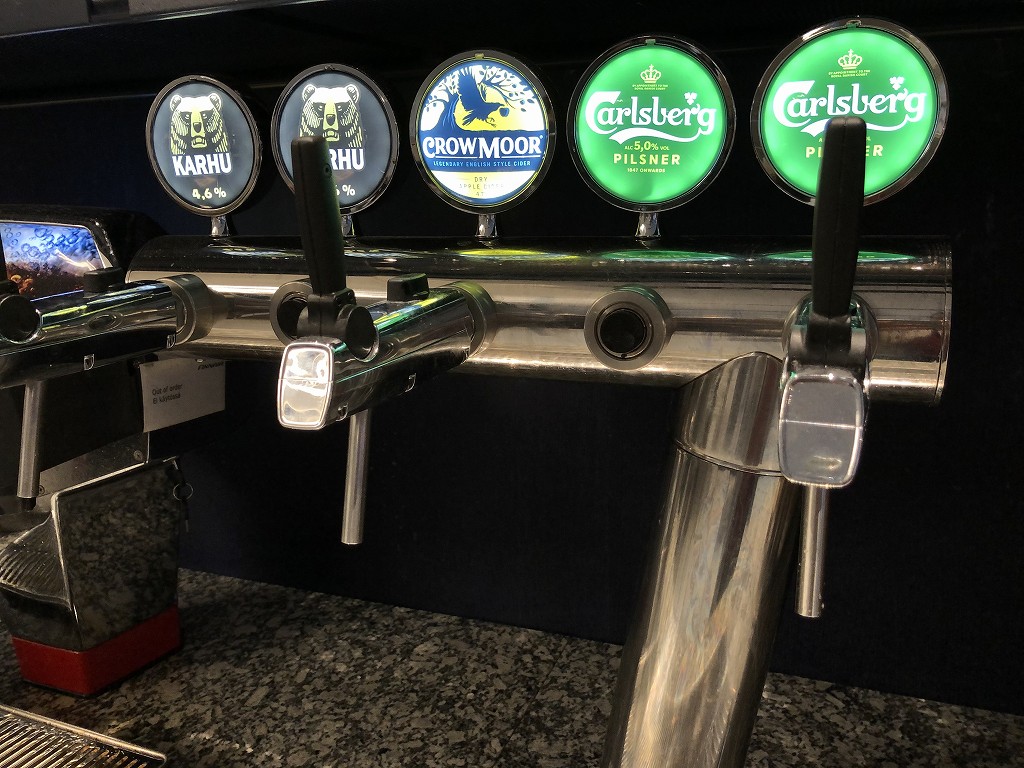 ヘルシンキヴァンター空港のビール