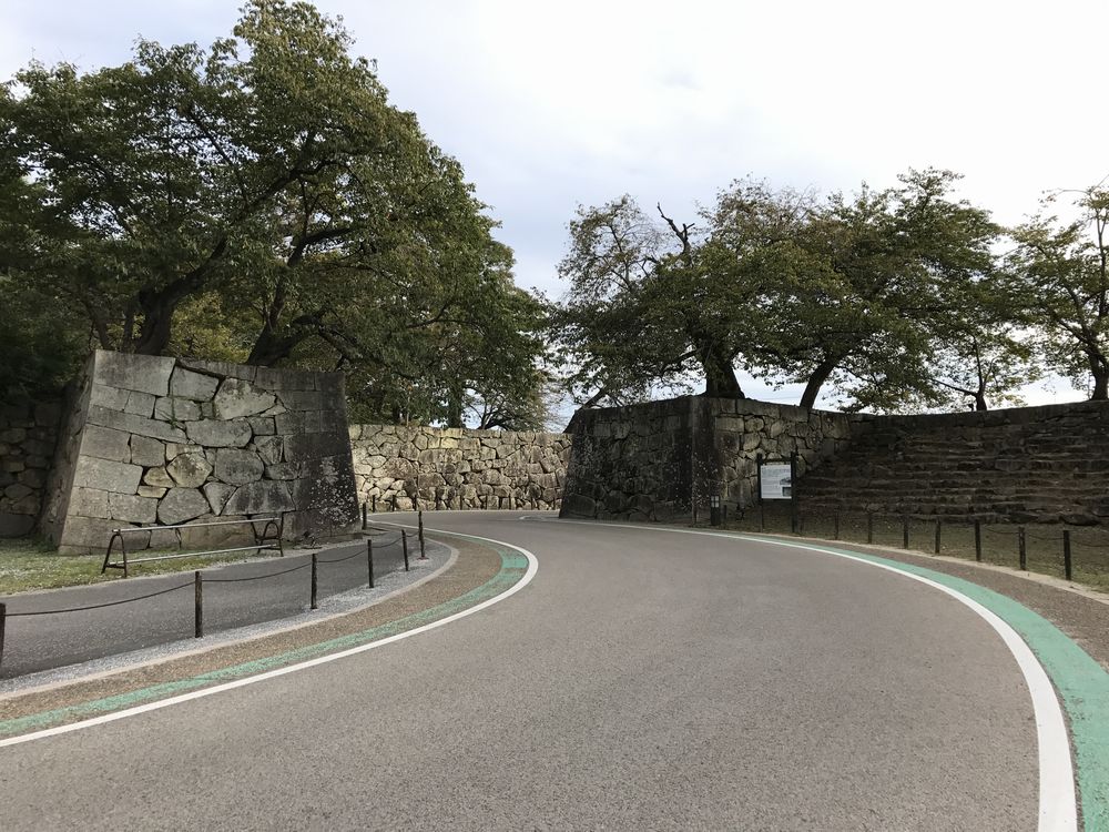 京橋口門と雁木