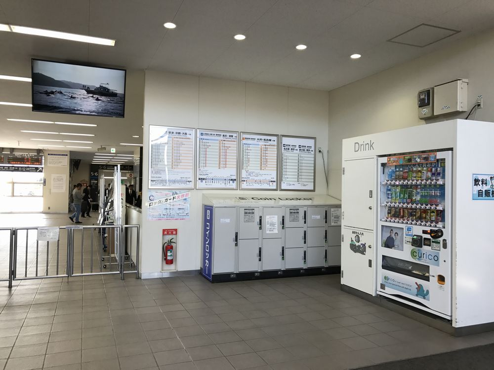 米原駅のコインロッカー