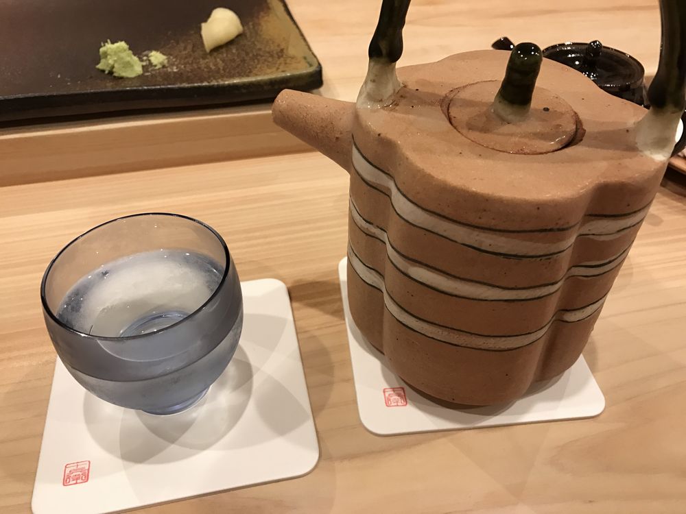 鮨 十兵衛の早瀬浦の純米吟醸