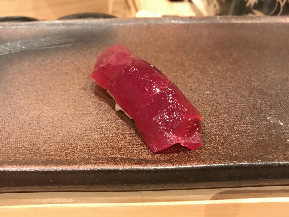 鮨 十兵衛の赤みの握り