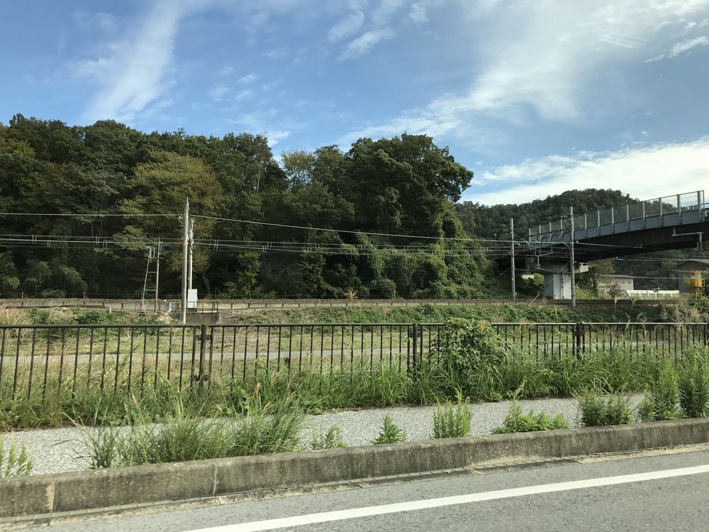 東海道本線と佐和山