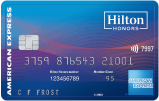 Hilton Honors American Express Card券面デザイン
