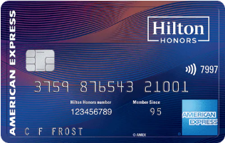 Hilton Honors American Express Aspire Card券面デザイン