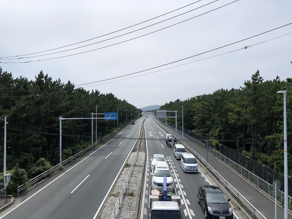 平塚市の高浜台歩道橋2