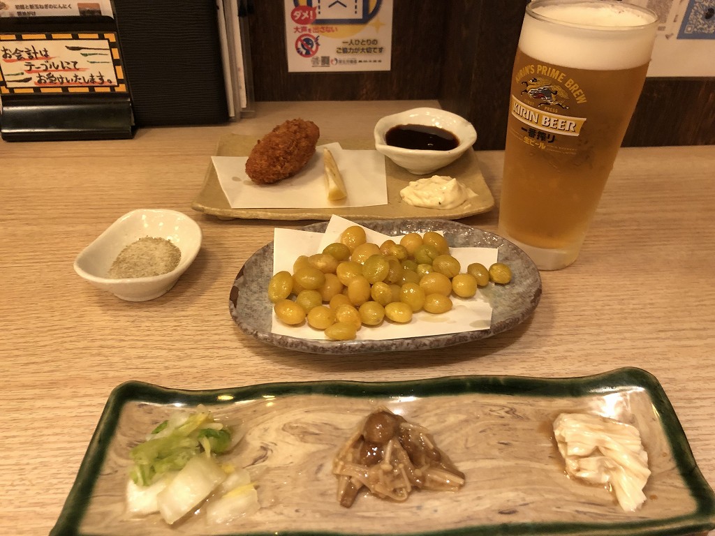 平塚の「芳べえ」で晩飯1