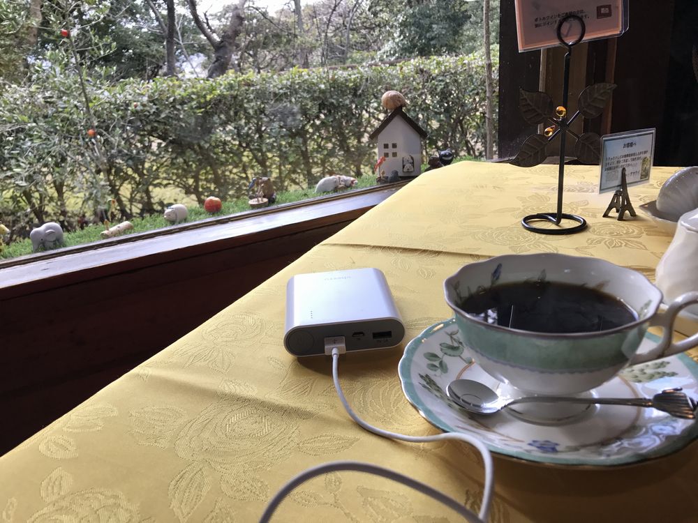 シェ・ヤマライのホットコーヒー