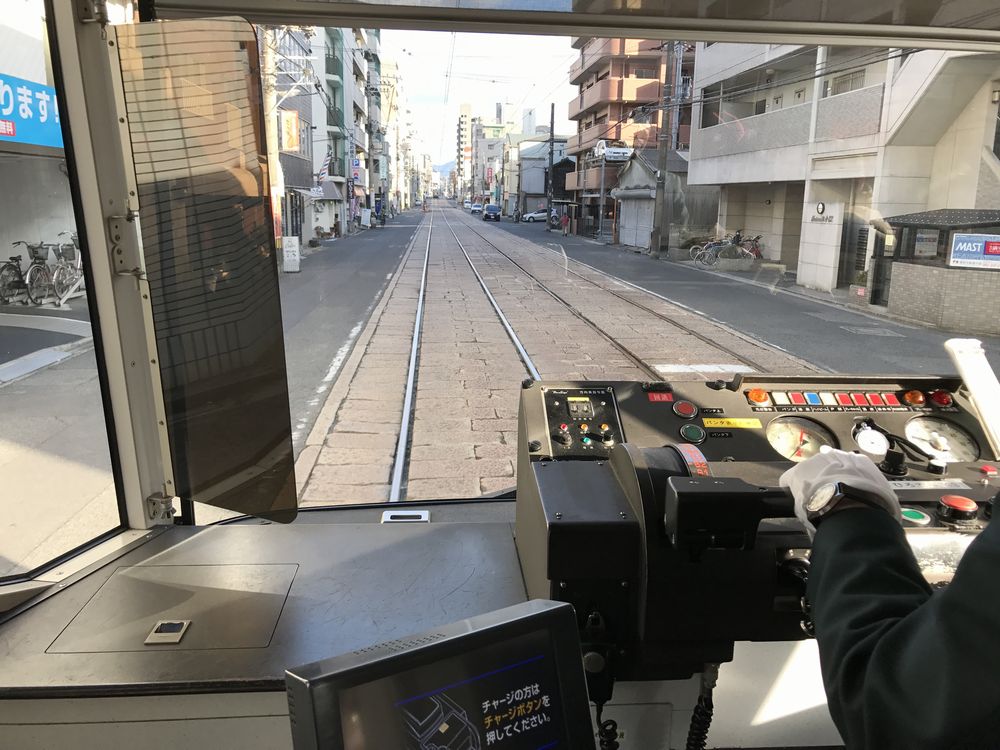 広島市電の車窓から2
