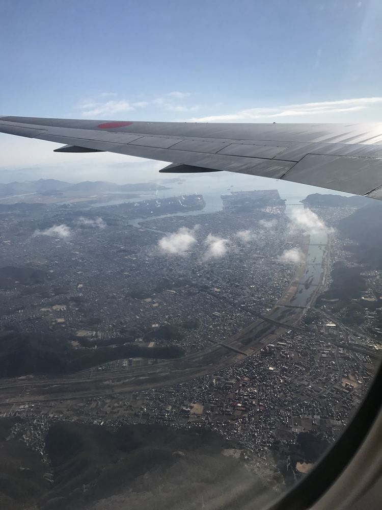 福山市上空