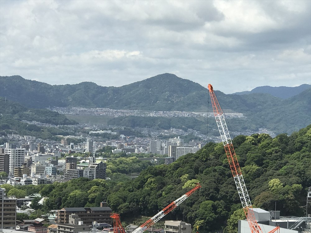 シェラトングランドホテル広島からの眺め2