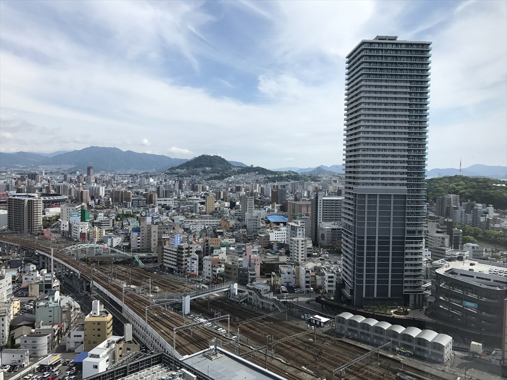 広島駅近くのタワーマンション