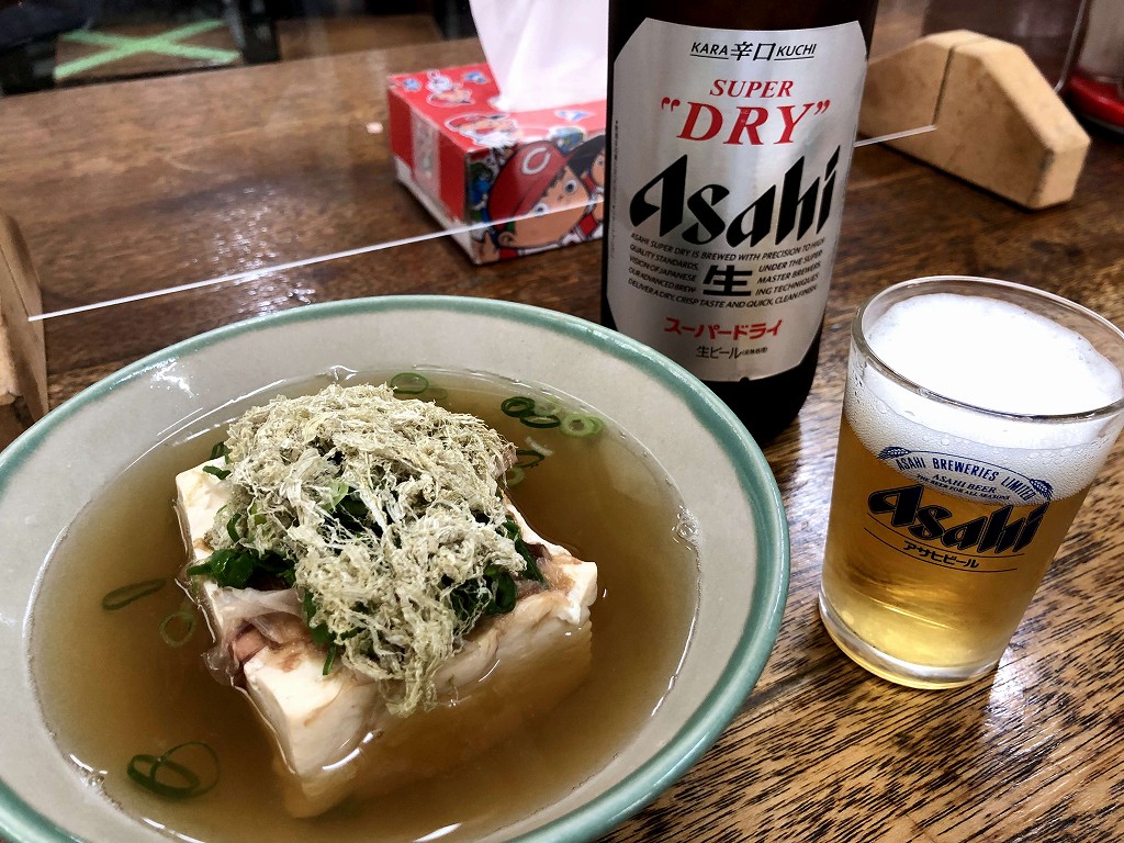 森田食堂の湯豆腐