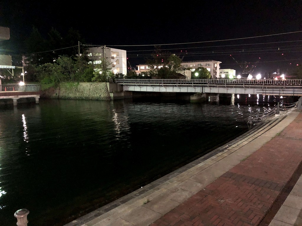 堺川の水位（満潮時）