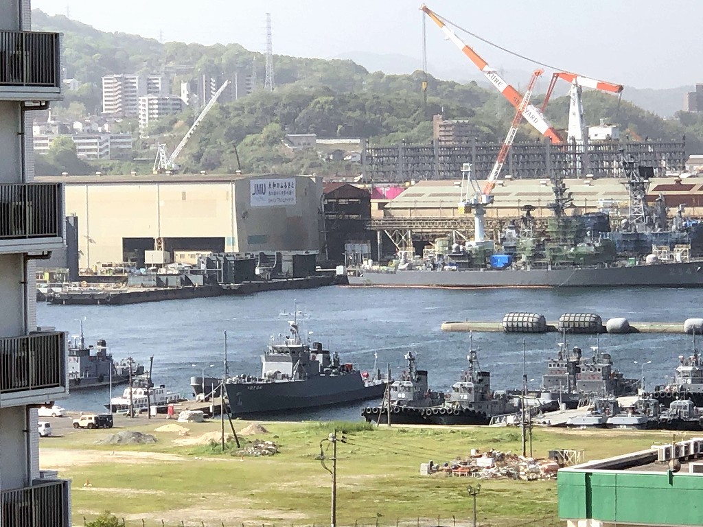 コンフォートホテルから呉港2