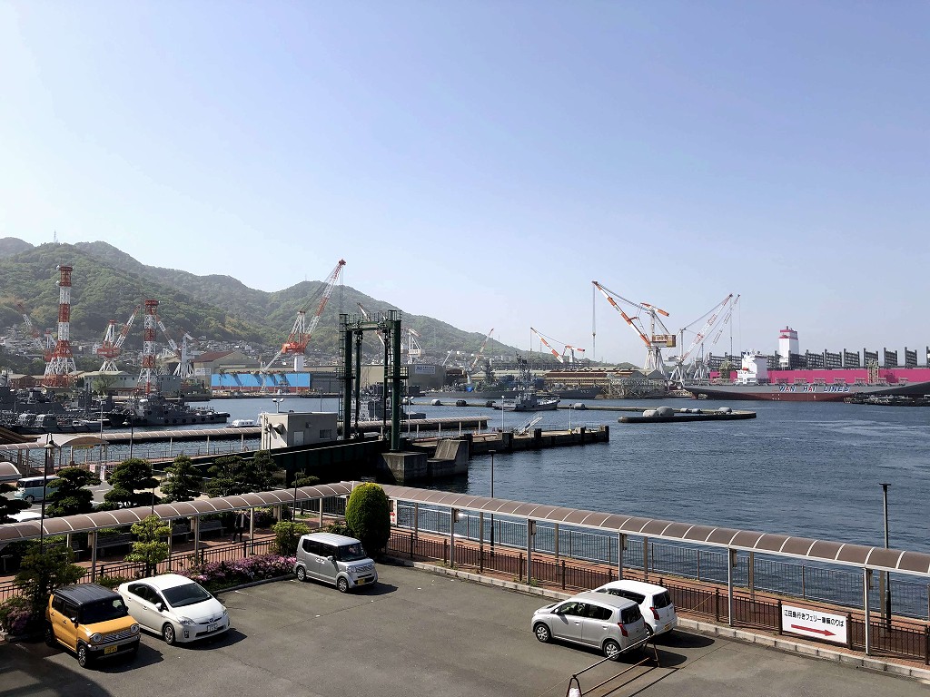 呉中央桟橋ターミナルから呉港2