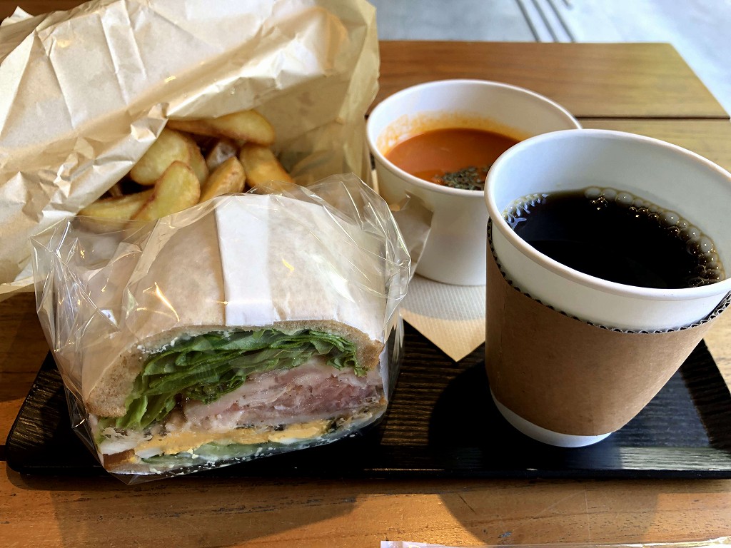 広島市のPark South Sandwichのピクニックセット