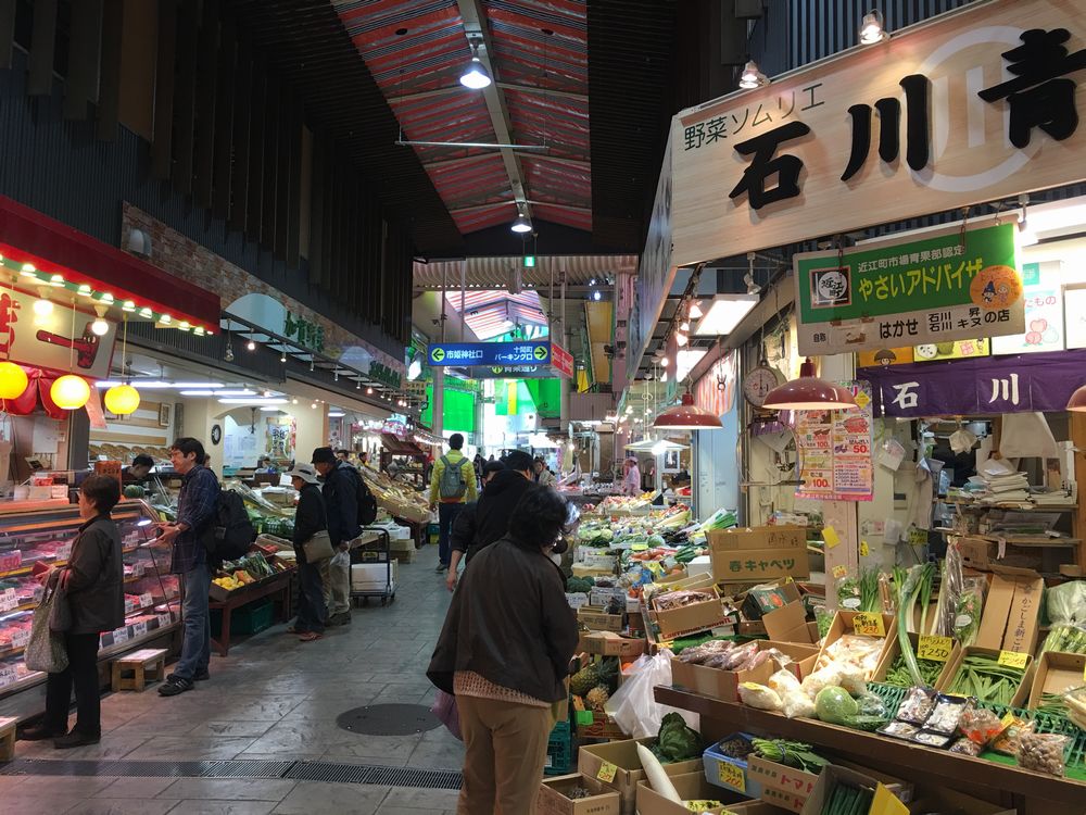 近江町市場見学1
