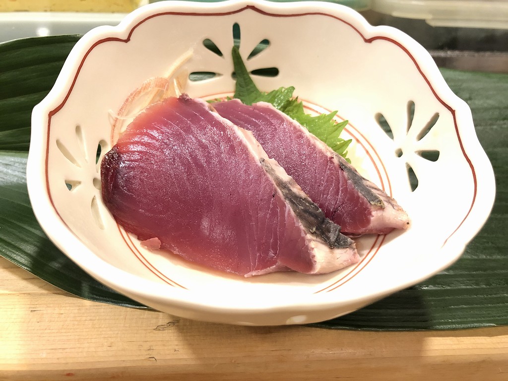 本郷の喜鮨のカツオ
