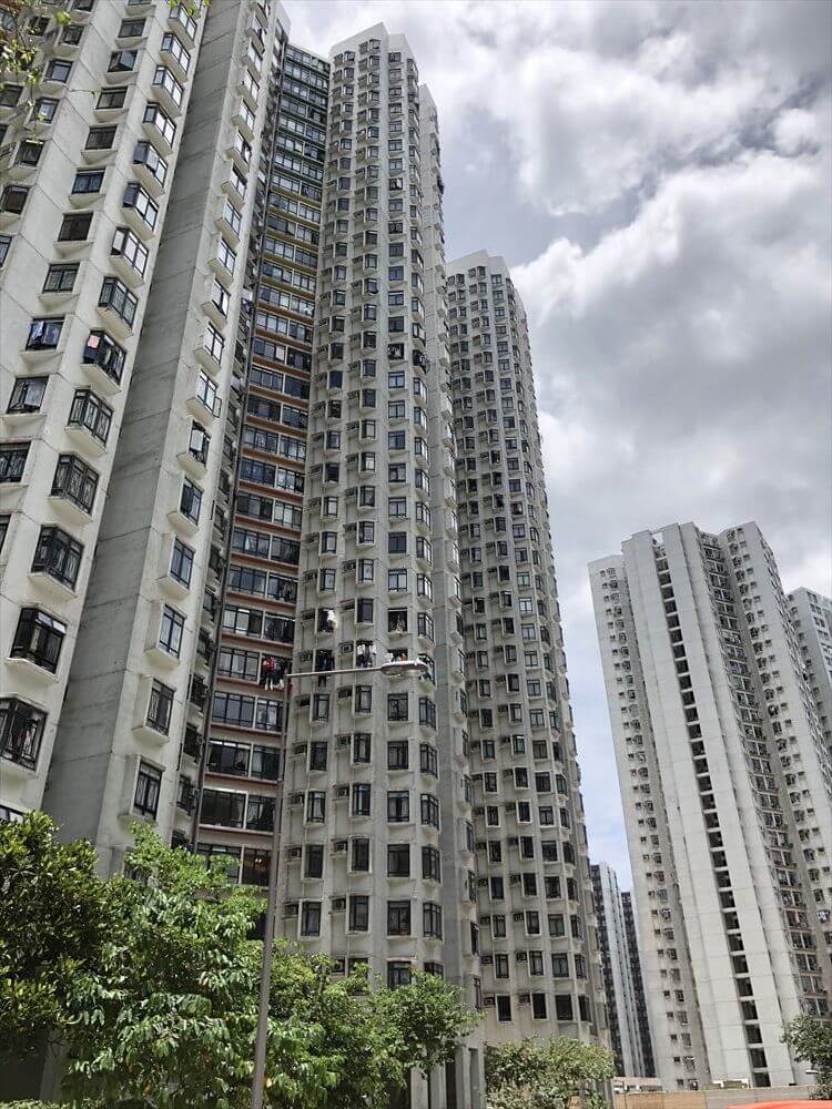 香港島の高層団地2