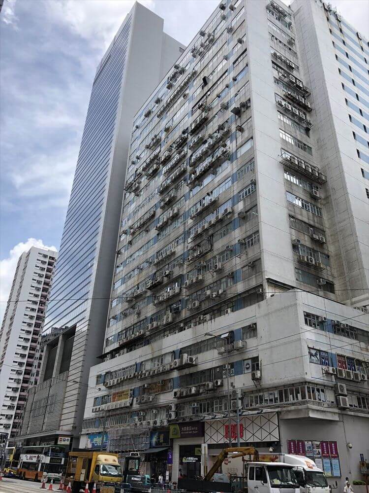 香港島の高層団地3