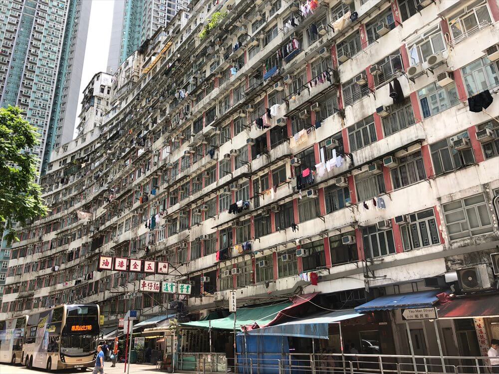 香港島の高層団地5