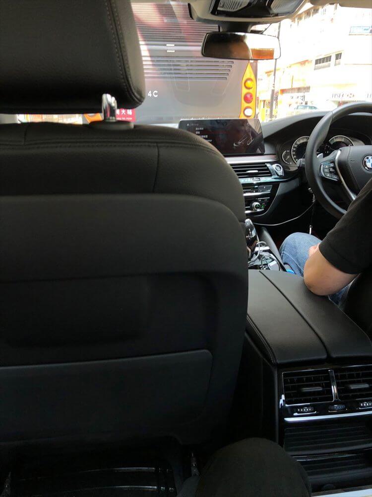 UberのBMW5シリーズの乗り心地