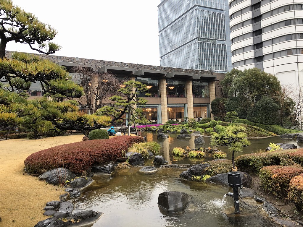 ホテルニューオータニの日本庭園を散策（昼）1
