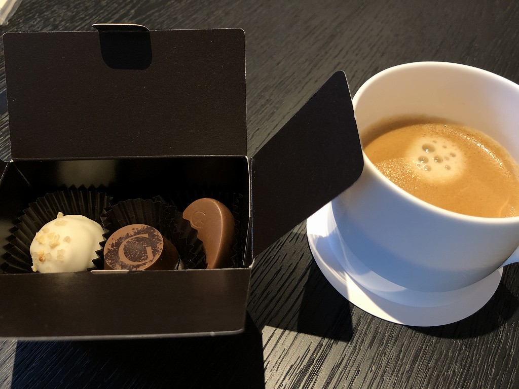 ホテルニューオータニのゴディバのチョコレート