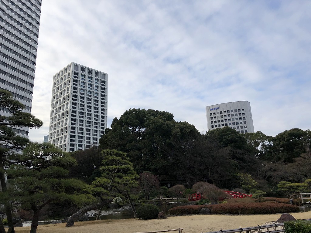 ホテルニューオータニの日本庭園を散策する（朝）1