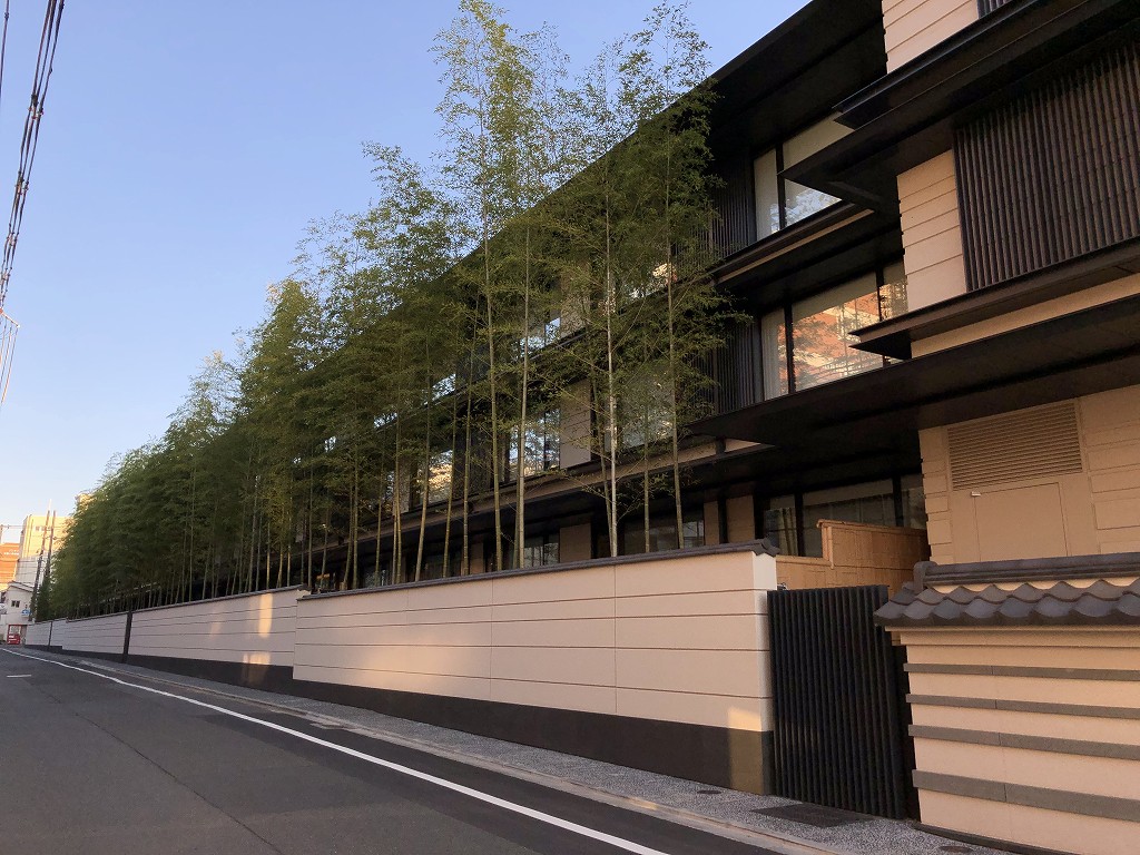 HOTEL THE MITSUI KYOTOは福井藩邸跡
