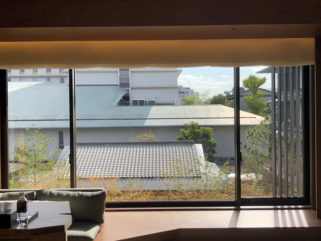 HOTEL THE MITSUI KYOTOのプレミアガーデンビュールームからの眺め2