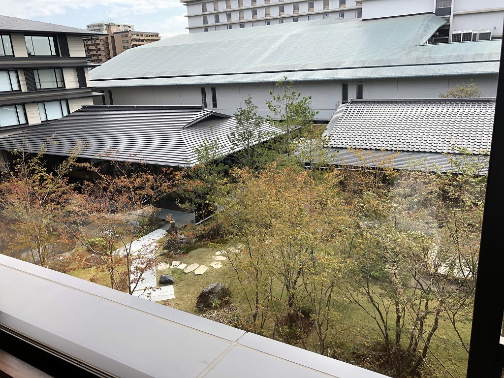 HOTEL THE MITSUI KYOTOのプレミアガーデンビュールームからの眺め1