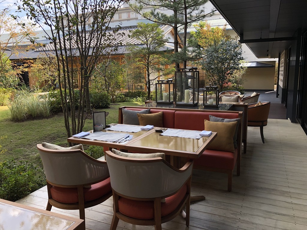 HOTEL THE MITSUI KYOTOの中庭（晴天）5