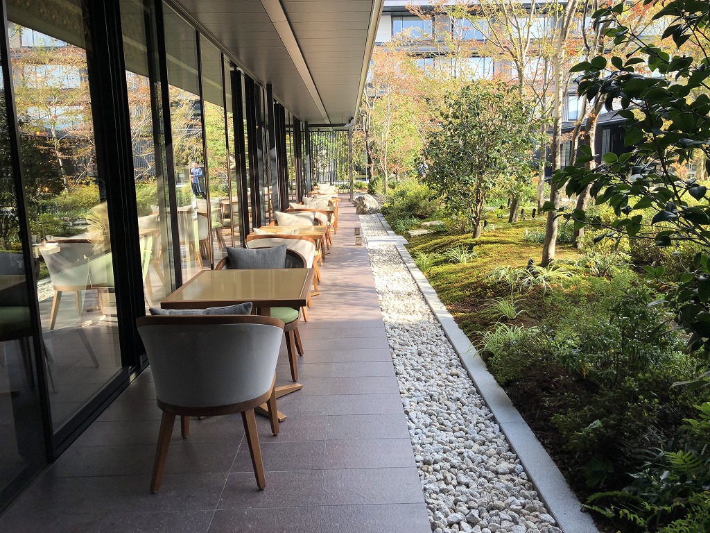 HOTEL THE MITSUI KYOTOの中庭（晴天）6