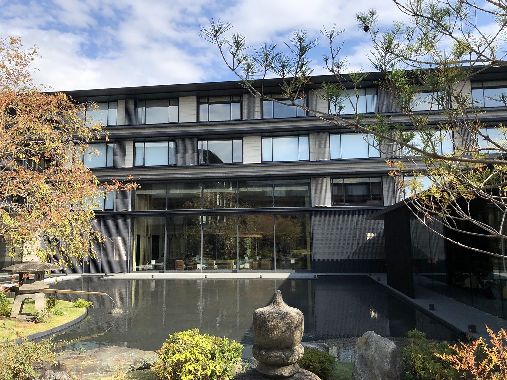 HOTEL THE MITSUI KYOTOの中庭（晴天）7