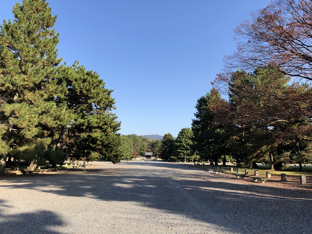 京都御苑の非・密な空間2