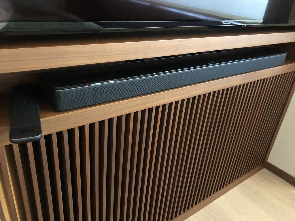 HOTEL THE MITSUI KYOTOのデラックススイートルームのBOSEのスピーカー