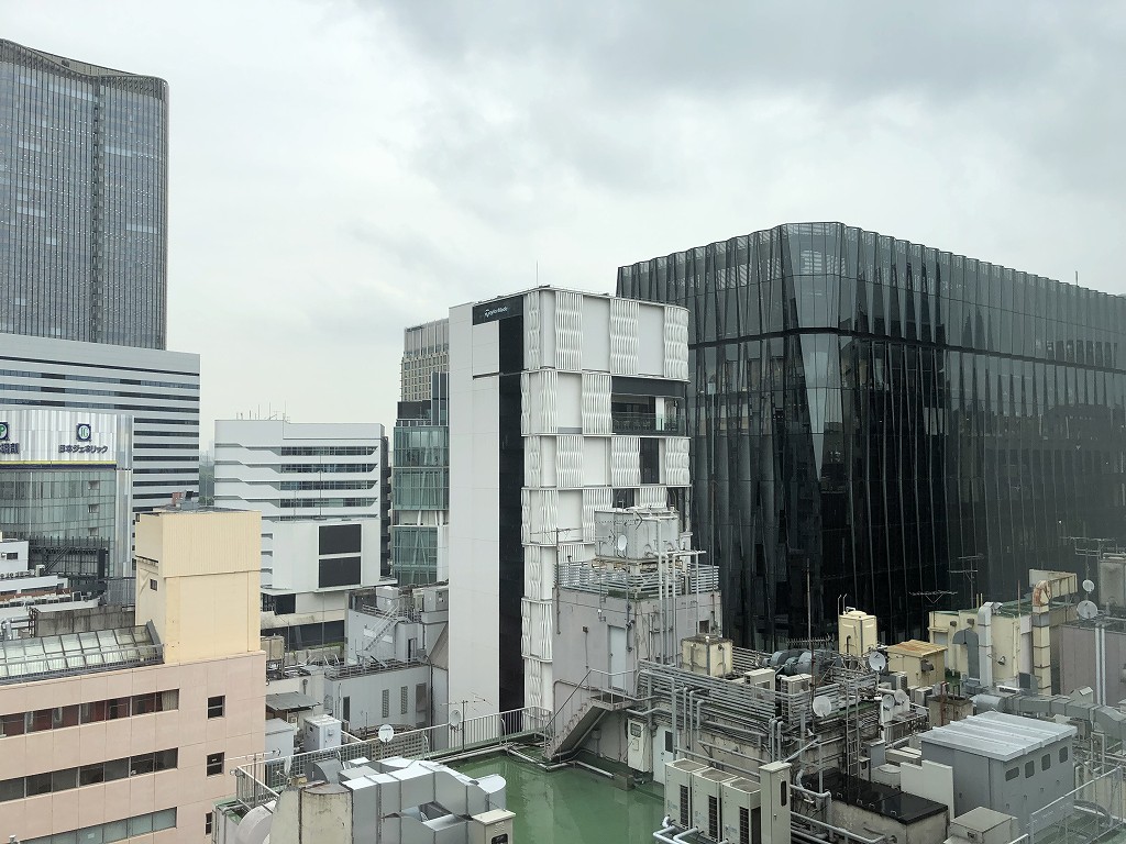 ハイアットセントリック銀座東京のスタンダードルームからの眺望2