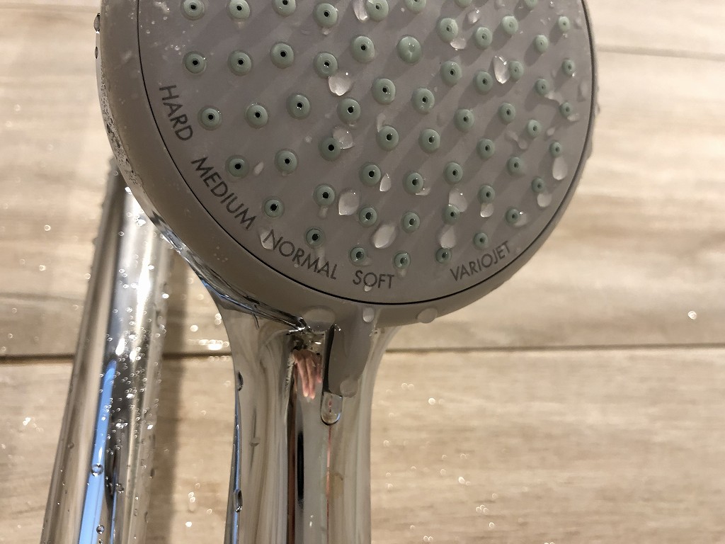 ハイアットセントリック東京銀座のhansgroheのシャワー2