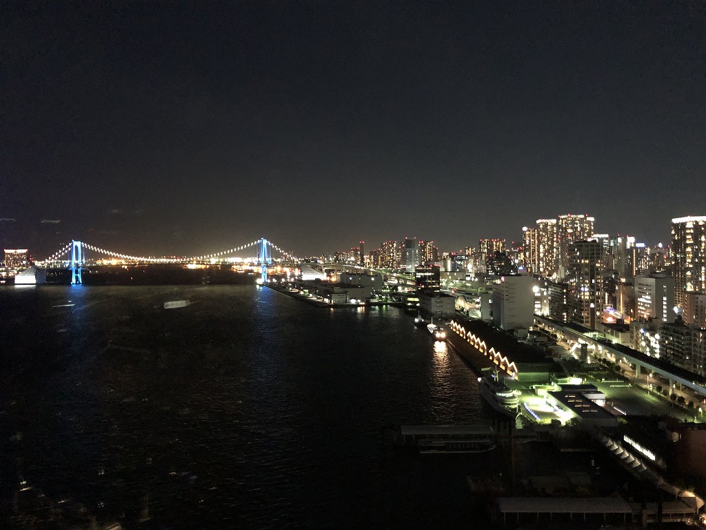 ホテルインターコンチネンタル東京ベイからの夜景2
